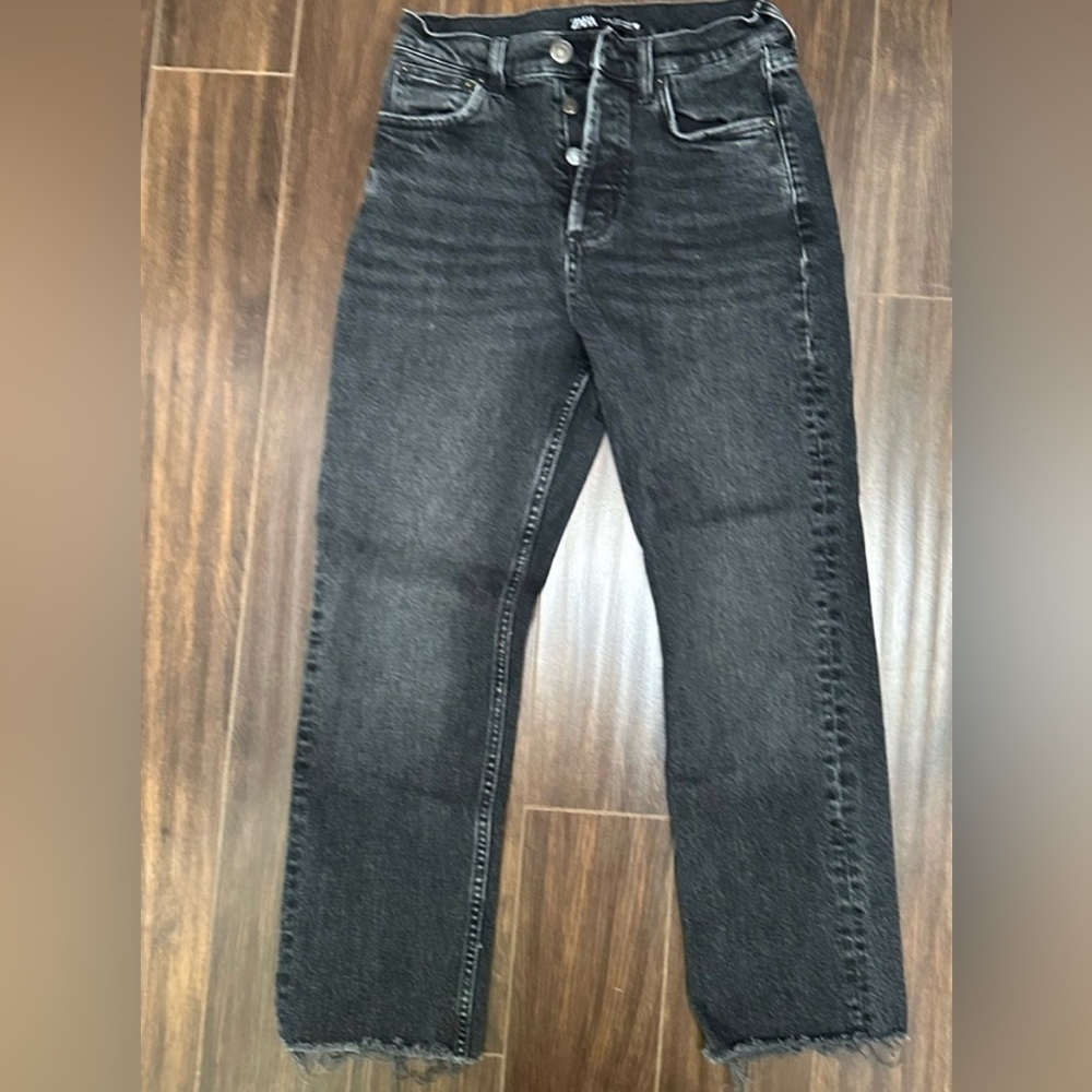 High waisted, black jeans Zara